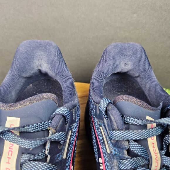 Brooks Launch GTS 10 Womens Shoes Size 8.5 Blue Black Athletic Running Sneakers - Picture 9 of 16